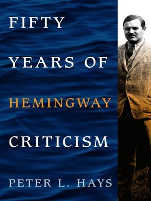 cover image of Fifty Years of Hemingway Criticism